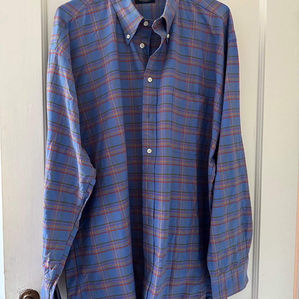 Burberry Colorful Blue Check, Men’s XXL